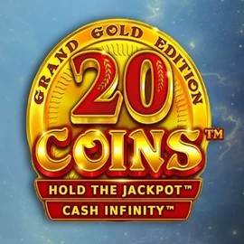 20 Coins Grand Gold Edition by Wazdan, showcased at golden-bet-casino.com – game logo