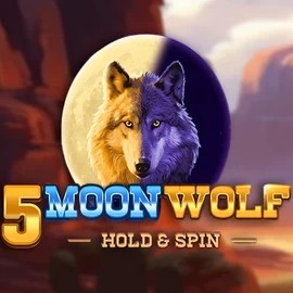 5 Moon Wolf slot icon by Apparat Gaming, available at Goldenbet Casino