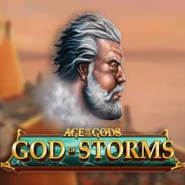 Age Of The Gods: God of Storms logo by Playtech Goldenbet Casino