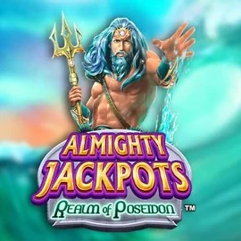 Almighty Jackpots – Realm of Poseidon by Novomatic, showcased at golden-bet-casino.com – game logo