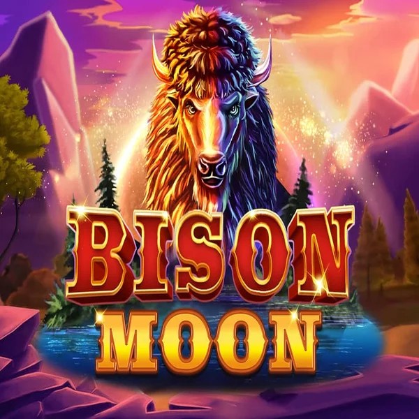 Bison Moon logo – Slots by Northern Lights Gaming at Goldenbet Casino