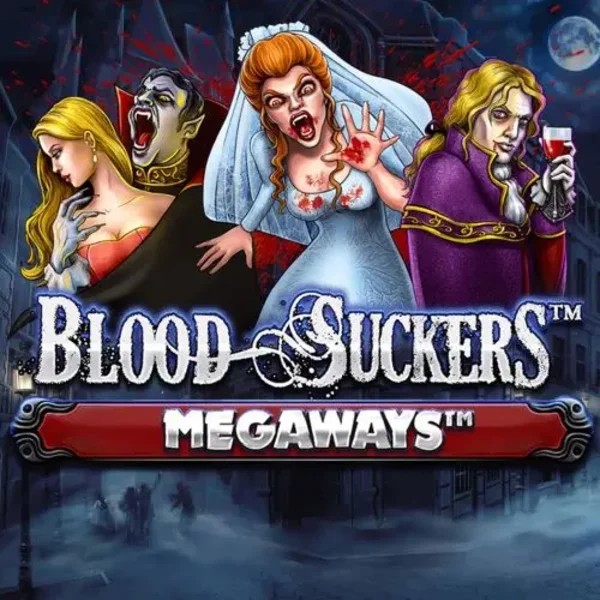 Blood Suckers Megaways game by Red Tiger Gaming – logo hosted on Goldenbet Casino