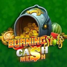 Burning Slots Cash Mesh slot logo by BF Games at Goldenbet Casino