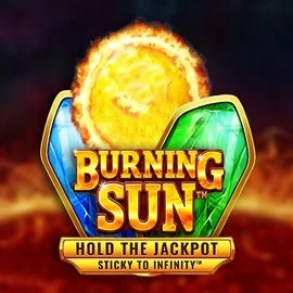 Burning Sun online game logo by Wazdan on golden-bet-casino.com