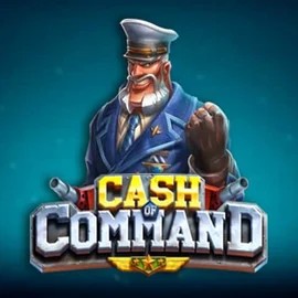 Cash of Command game by Play'n GO – logo hosted on Goldenbet Casino