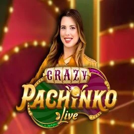 Crazy Pachinko casino game by Evolution – featured logo at Goldenbet Casino