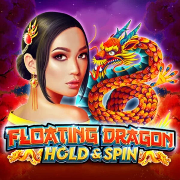 Floating Dragon slot logo by Pragmatic Play at Goldenbet Casino