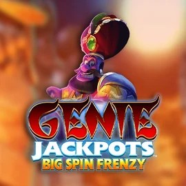 Genie Jackpots: Big Spin Frenzy logo – Jackpots by Blueprint Gaming at Goldenbet Casino