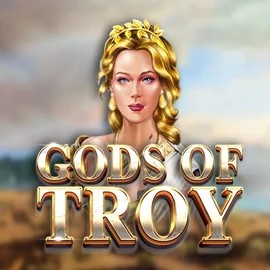 Gods of Troy logo by Red Tiger Gaming Goldenbet Casino