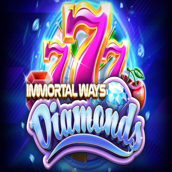 Official Slots logo: Immortal Ways Diamonds by RubyPlay at Goldenbet Casino