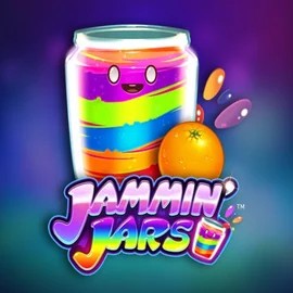 Official Slots logo: Jammin Jars by Push Gaming at Goldenbet Casino