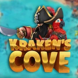 Slots logo of Krakens Cove from Relax Gaming at Goldenbet Casino