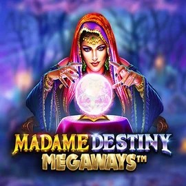 Madame Destiny Megaways game by Pragmatic Play – logo hosted on Goldenbet Casino