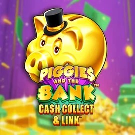 Piggies And The Bank Cash Collect & Link logo – Slots by Origins at Goldenbet Casino