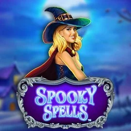 Spooky Spells logo by Novomatic Goldenbet Casino