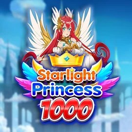 Starlight Princess 1000 online game logo by Pragmatic Play on golden-bet-casino.com
