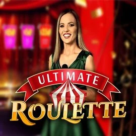 Ultimate Roulette online game logo by Ezugi on golden-bet-casino.com